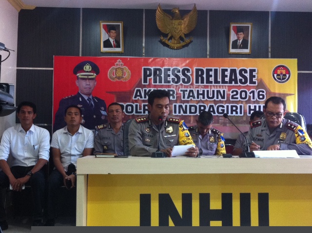 Sepanjang 2016 Kasus Curat Paling Tinggi di Inhil